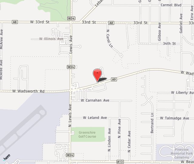 Location Map: 11316 W. Wadsworth Beach Park, IL 60099